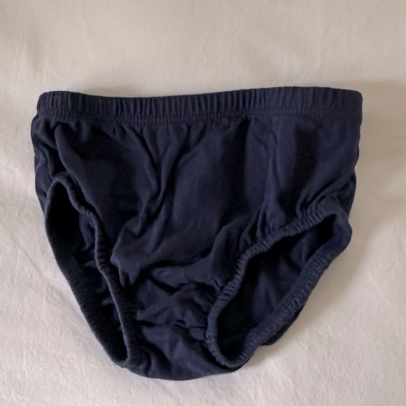 Janie & Jack Buffalo Plaid Dress Navy and White 6 to 12 months - Picture 5 of 7